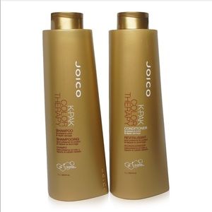 Joico shampoo and conditioner.